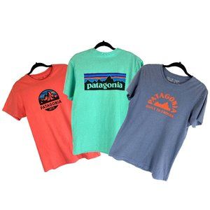 Patagonia Short Sleeve T-shirt Bundle of Three